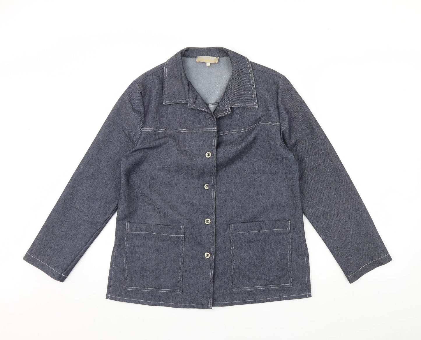 Womens UK Size 10 Daxon Blue Jacket