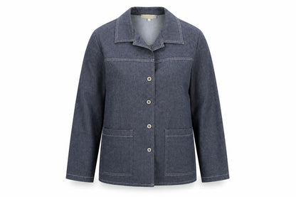 Womens UK Size 10 Daxon Blue Jacket