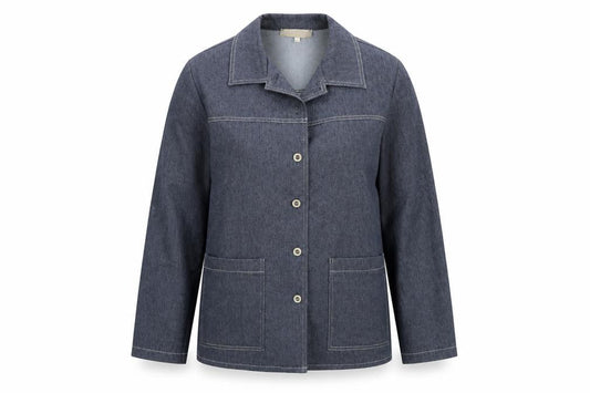 Womens UK Size 10 Daxon Blue Jacket