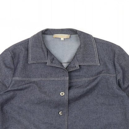 Womens UK Size 10 Daxon Blue Jacket