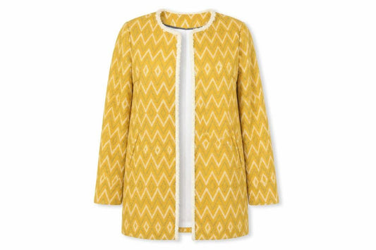 Womens UK Size 6 NEXT Yellow Jacket