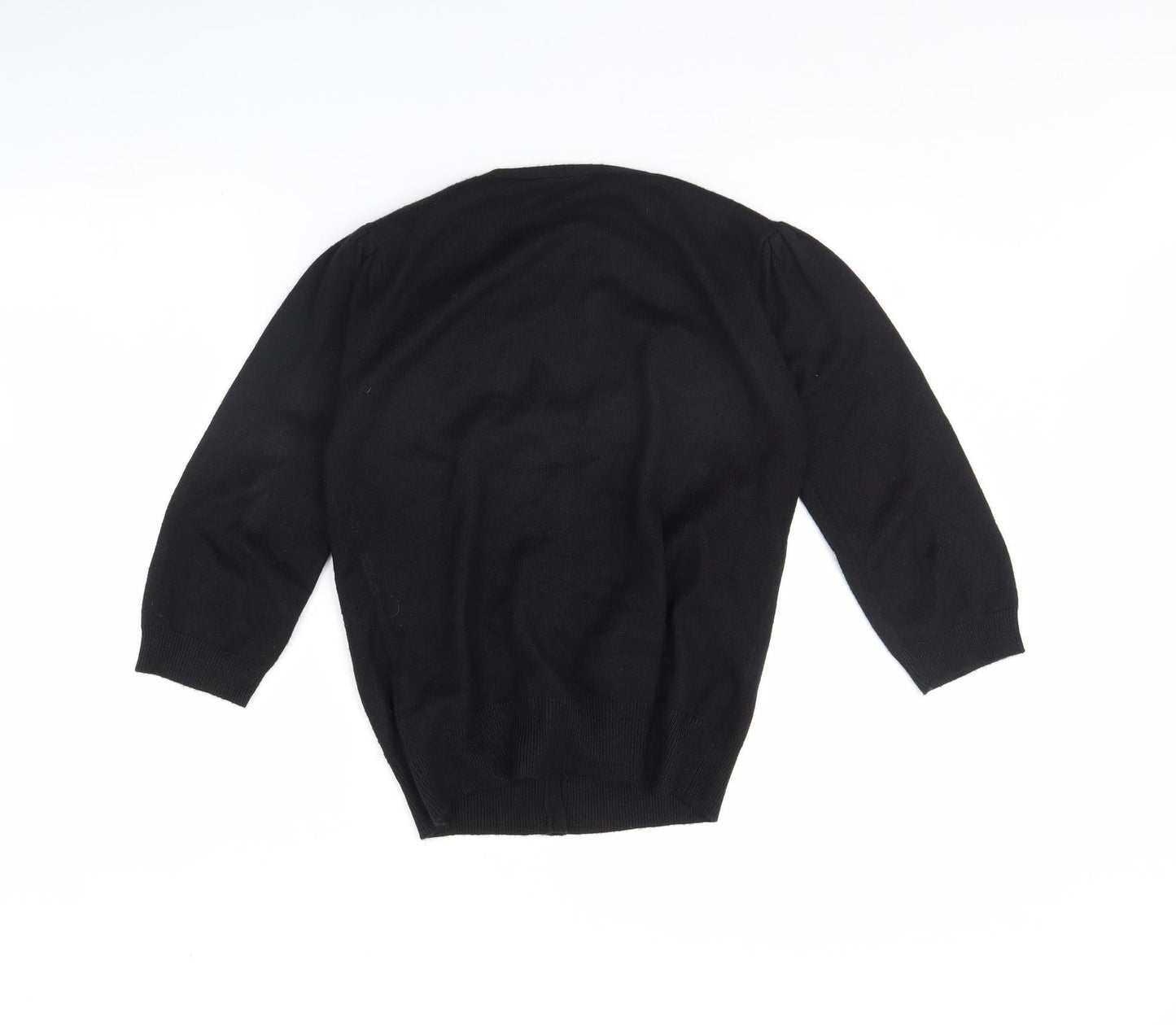 TU Womens Black   Cardigan Jumper Size 12