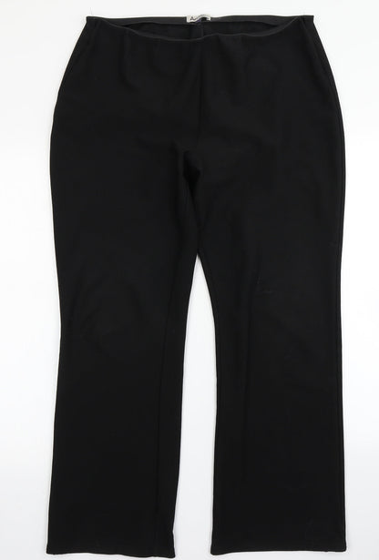 Aristra Womens Black   Dress Pants Trousers Size 16