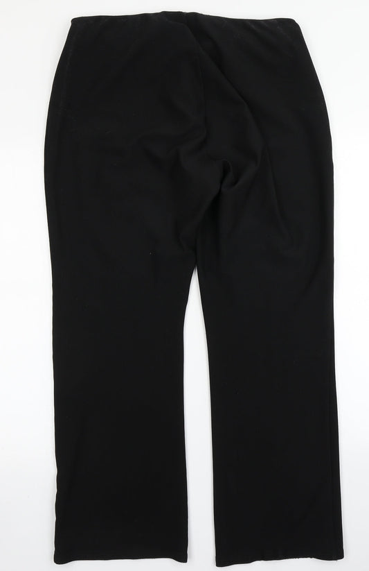 Aristra Womens Black   Dress Pants Trousers Size 16