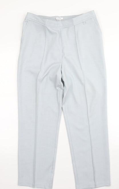Classic Womens Blue   Dress Pants Trousers Size 14 L26 in