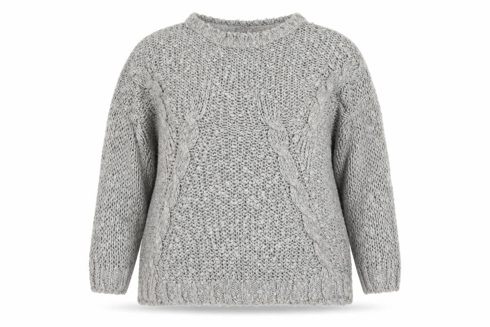 Womens UK Size 14 South Grey Pullover Jumper