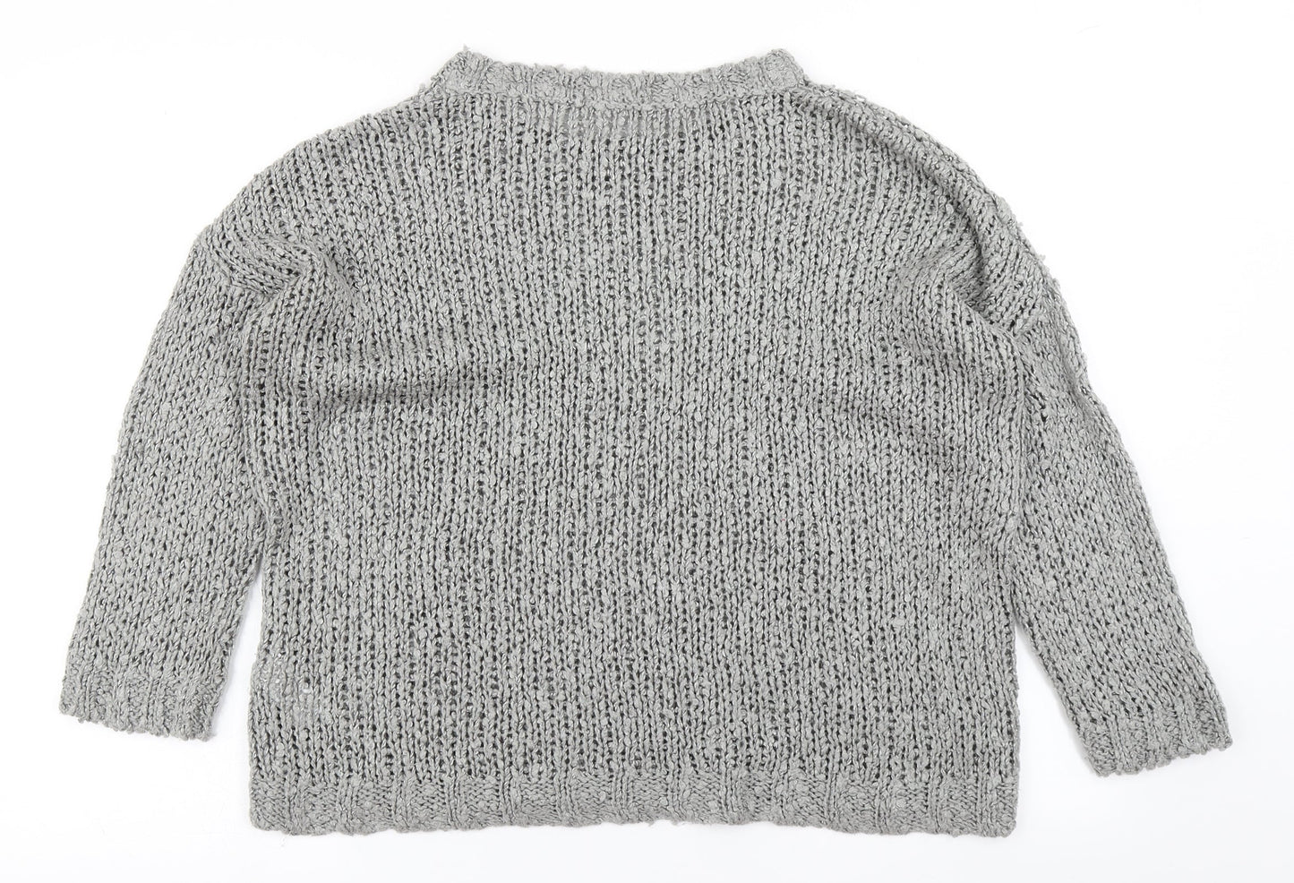 Womens UK Size 14 South Grey Pullover Jumper