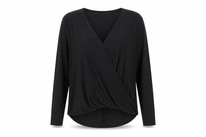Womens UK Size 12 Atmosphere Black Basic Blouse