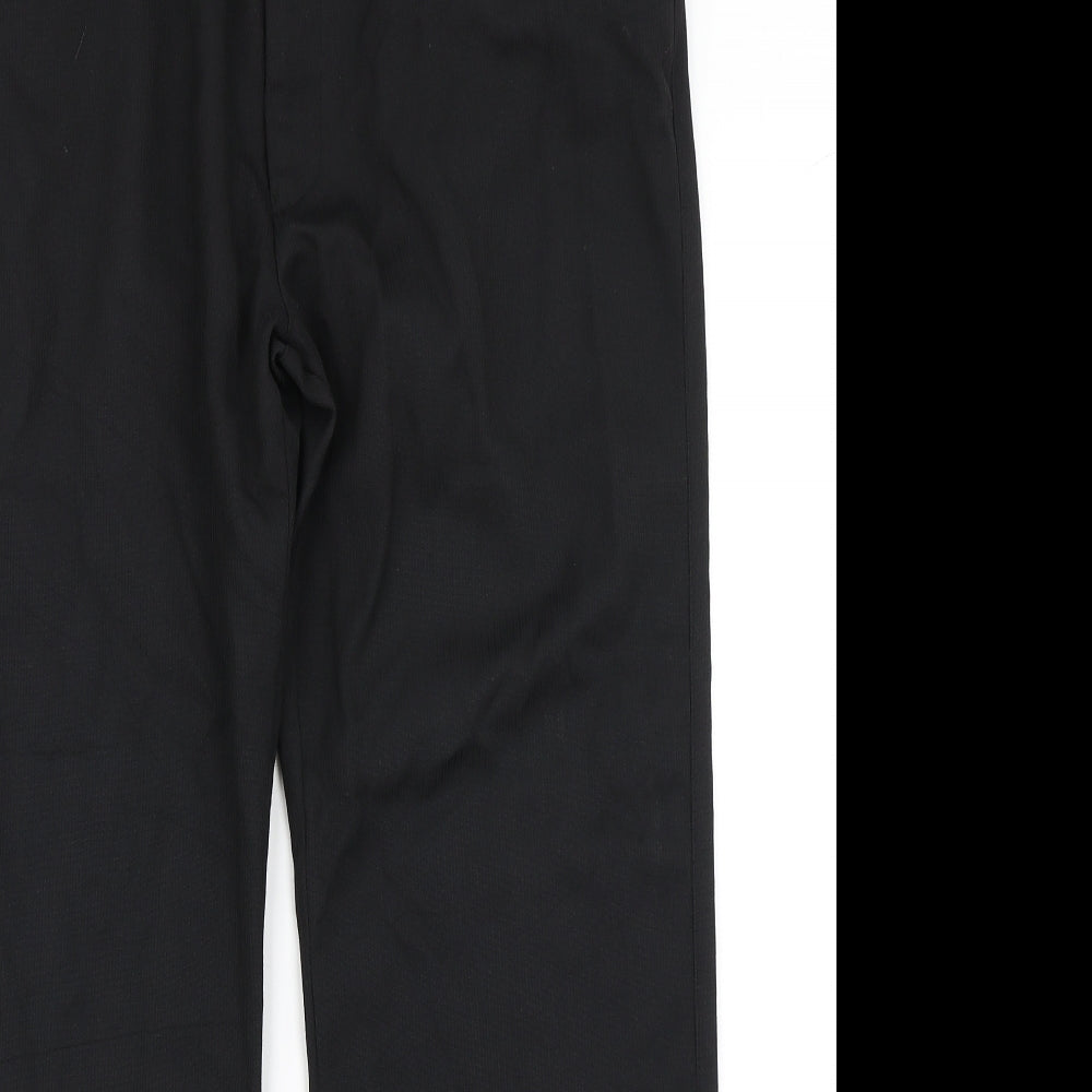George Mens Black   Dress Pants Trousers Size 34 in L29 in