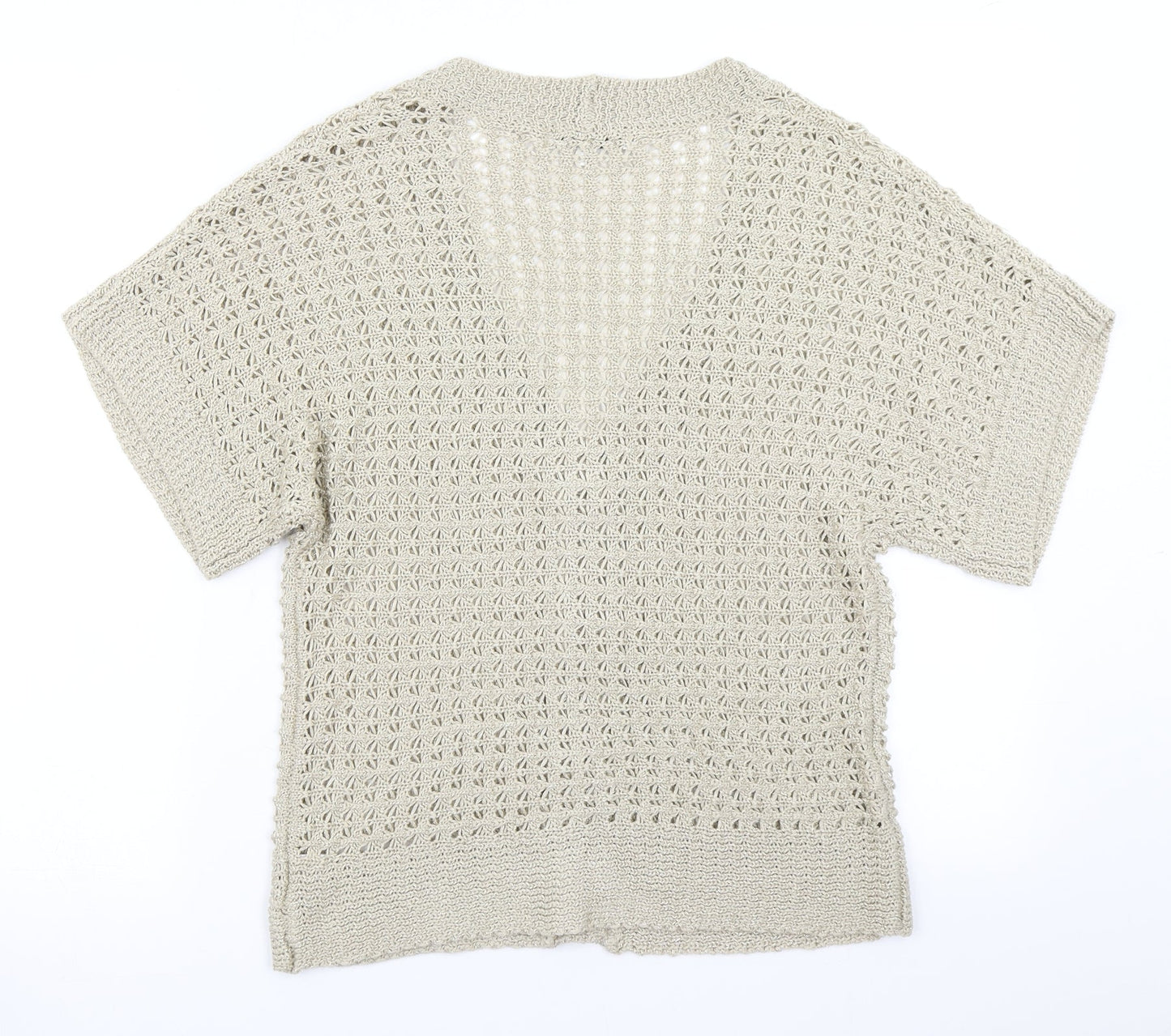 Womens UK Size S Klass Collection Beige Cardigan Jumper