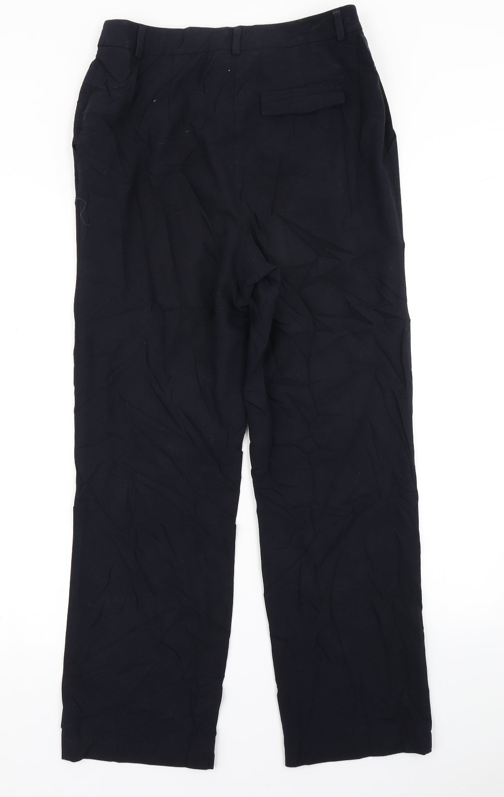Womens UK Size 12 Marks & SPencer Regular Fit Dress Pants Blue Trousers
