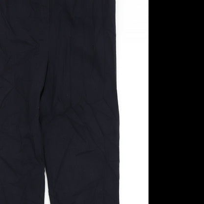 Womens UK Size 12 Marks & SPencer Regular Fit Dress Pants Blue Trousers