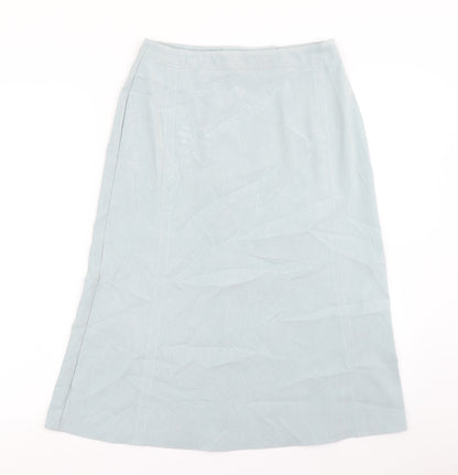 BHS Womens Blue   A-Line Skirt Size 10