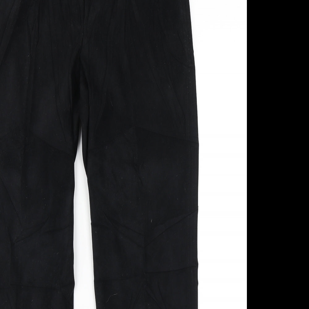 Inscription Womens Black   Dress Pants Trousers Size 12 L28 in