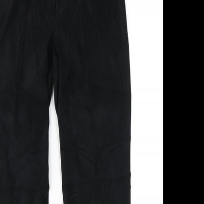 Inscription Womens Black   Dress Pants Trousers Size 12 L28 in