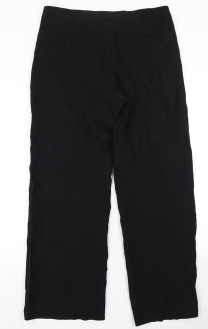 M&S Collection Womens Black   Dress Pants Trousers Size 14 L28 in
