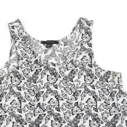 Womens UK Size 12 Atmosphere Black Basic Blouse