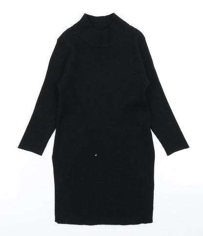 Womens UK Size S JCL Black Pullover Jumper