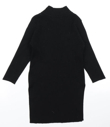 Womens UK Size S JCL Black Pullover Jumper