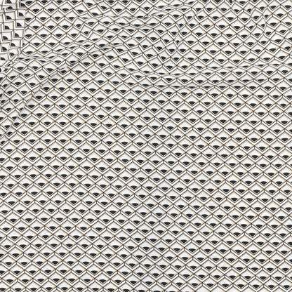 Primark Womens White Argyle/Diamond  Basic Blouse Size 8