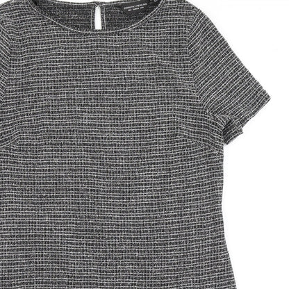 Dorothy Perkins Womens Grey   A-Line  Size 10