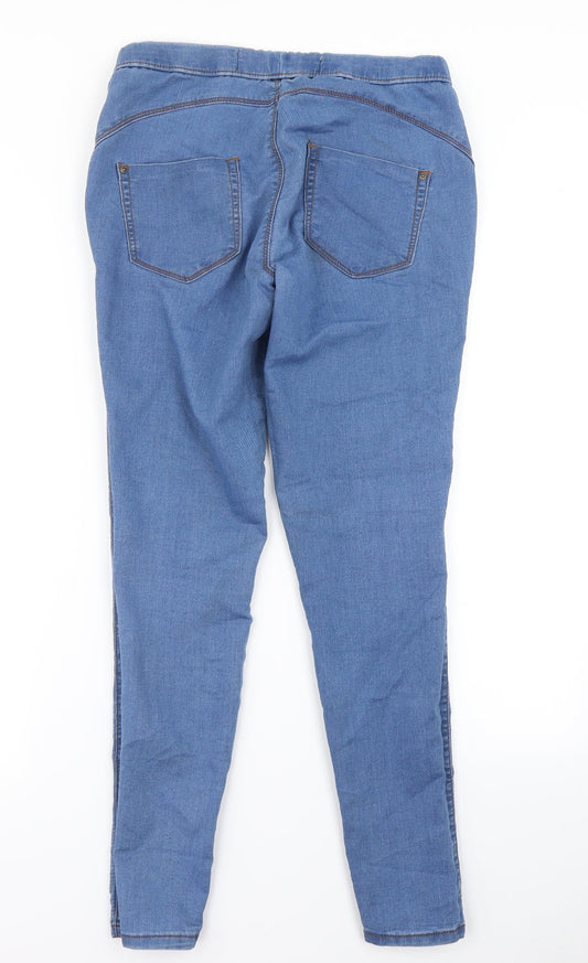 Denim Co Womens Blue  Denim Jegging Jeans Size 10 L27 in