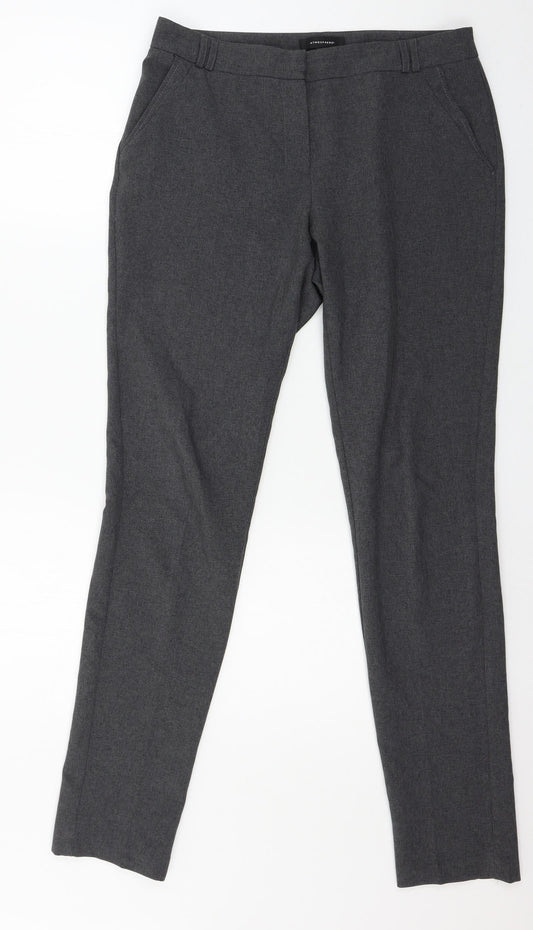 Womens UK Size 10 Atmosphere Regular Fit  Grey Trousers