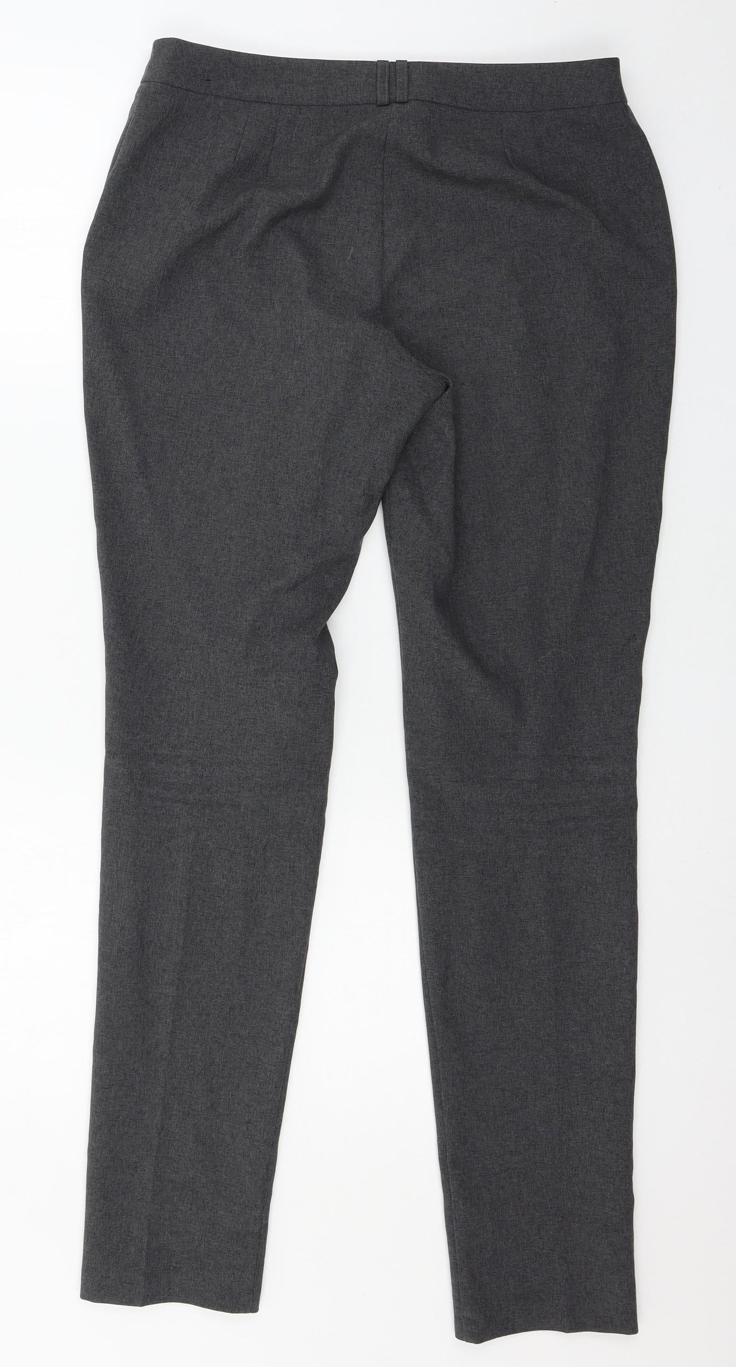 Womens UK Size 10 Atmosphere Regular Fit  Grey Trousers