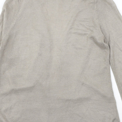Womens UK Size 8 Julipa Grey Cardigan Jumper