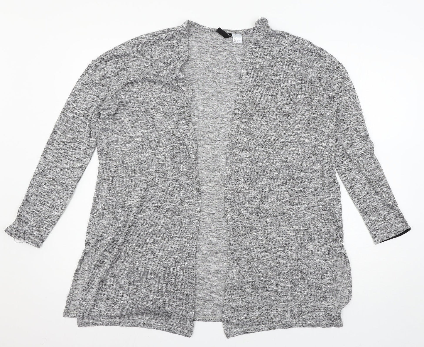 Womens UK Size M Divided Grey Cardigan Jumper
