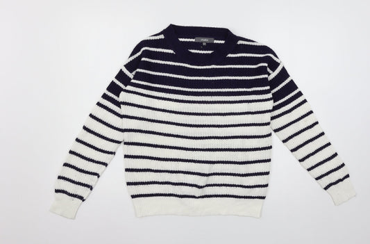 Womens UK Size 8 Studio White Pullover Jumper