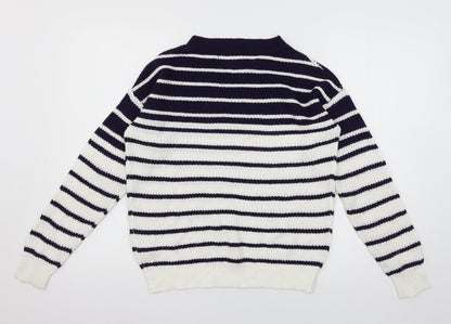 Womens UK Size 8 Studio White Pullover Jumper