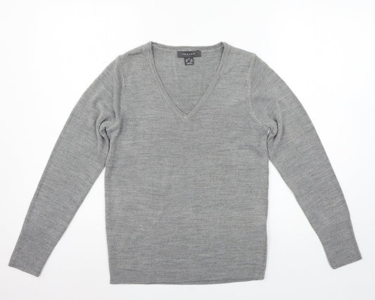Primark Womens Grey  Knit Pullover Jumper Size 4