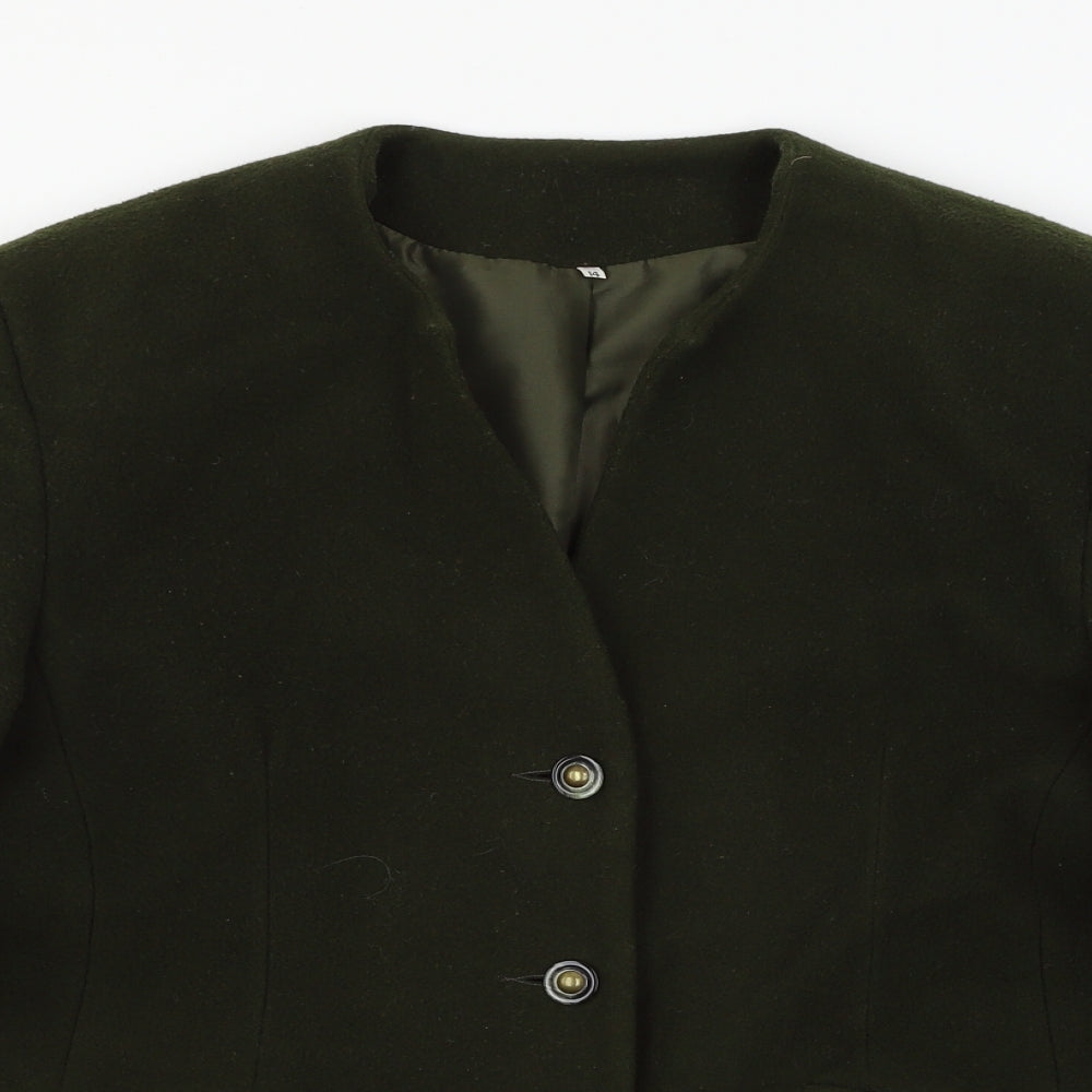 Edinburgh Collection Womens Green   Jacket  Size 14