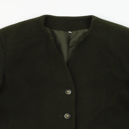 Edinburgh Collection Womens Green   Jacket  Size 14
