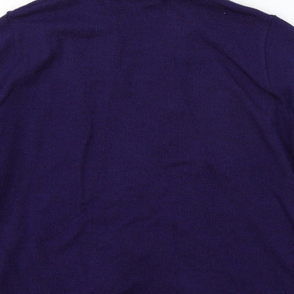 Womens UK Size M Keeno Blue Cardigan Jumper