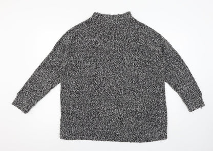 Primark Womens Grey  Knit Pullover Jumper Size L