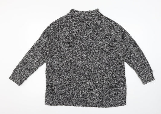 Primark Womens Grey  Knit Pullover Jumper Size L