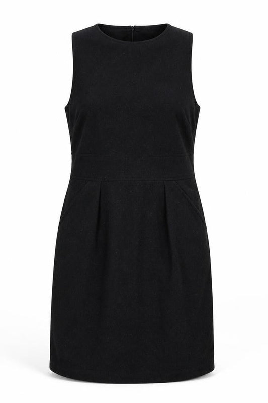 Front view of Kookai women’s grey a-line, size UK 12