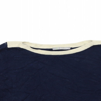 Womens UK Size 14 Marks and Spencer Blue Pullover Jumper