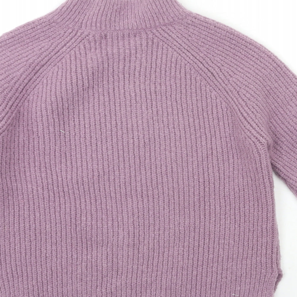 Primark Womens Purple  Knit Pullover Jumper Size 4