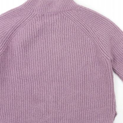 Primark Womens Purple  Knit Pullover Jumper Size 4