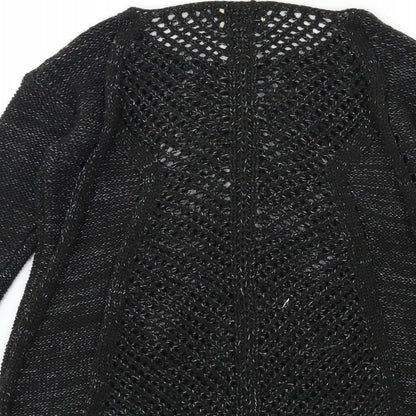 Womens UK Size 8 Papaya Black Pullover Jumper
