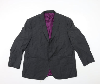 Mens UK Size 46 Marks and Spencer Regular Grey Suit Jacket