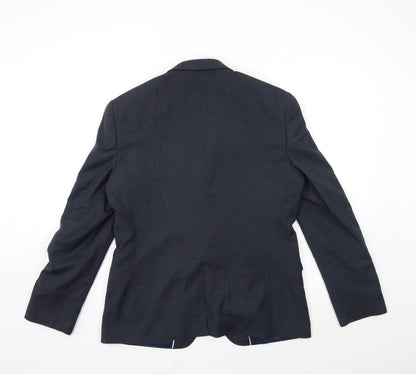 Mens UK Size 40 Taylor & Wright Regular Blue Suit Jacket