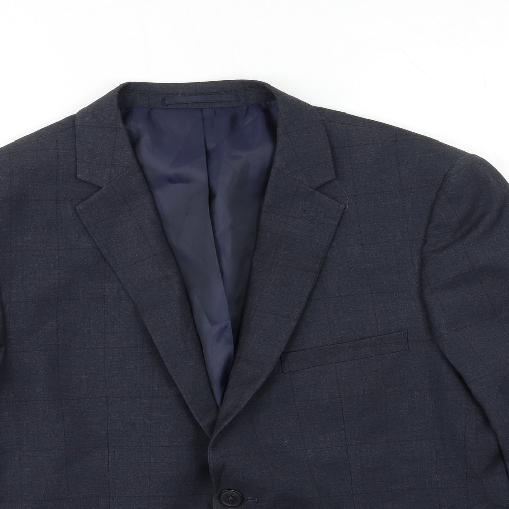Mens UK Size 40 Taylor & Wright Regular Blue Suit Jacket