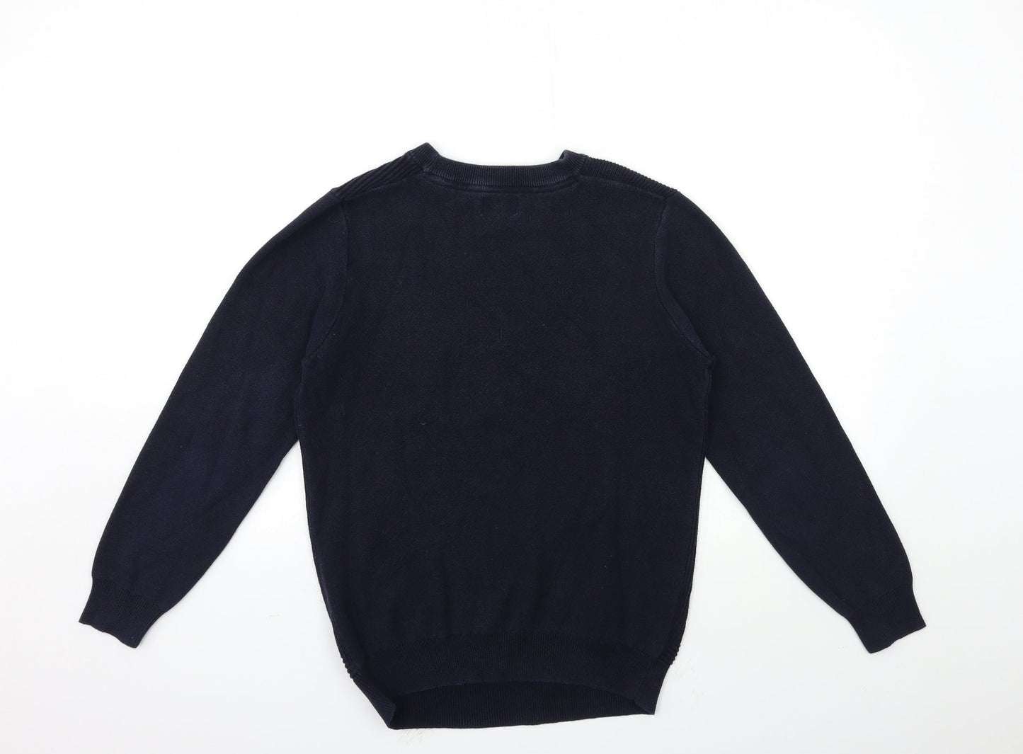 NEXT Mens Blue  Knit Pullover Jumper Size S