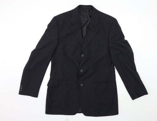 F&F Mens Blue   Jacket Suit Jacket Size 40