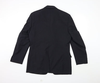 F&F Mens Blue   Jacket Suit Jacket Size 40