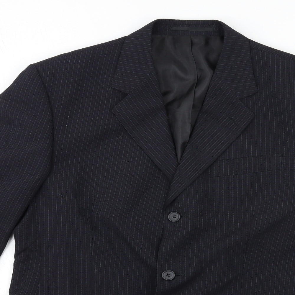 F&F Mens Blue   Jacket Suit Jacket Size 40